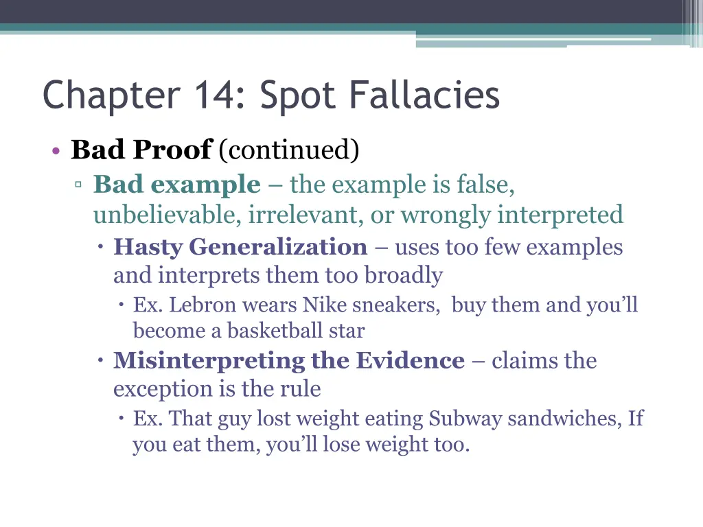 chapter 14 spot fallacies 1