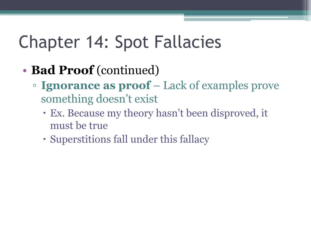 chapter 14 spot fallacies 2