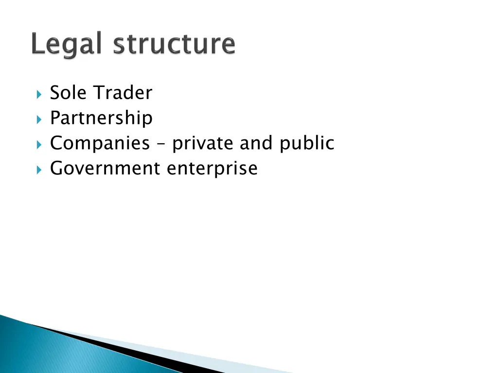 sole trader partnership companies private