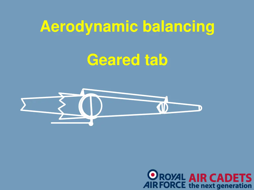 aerodynamic balancing