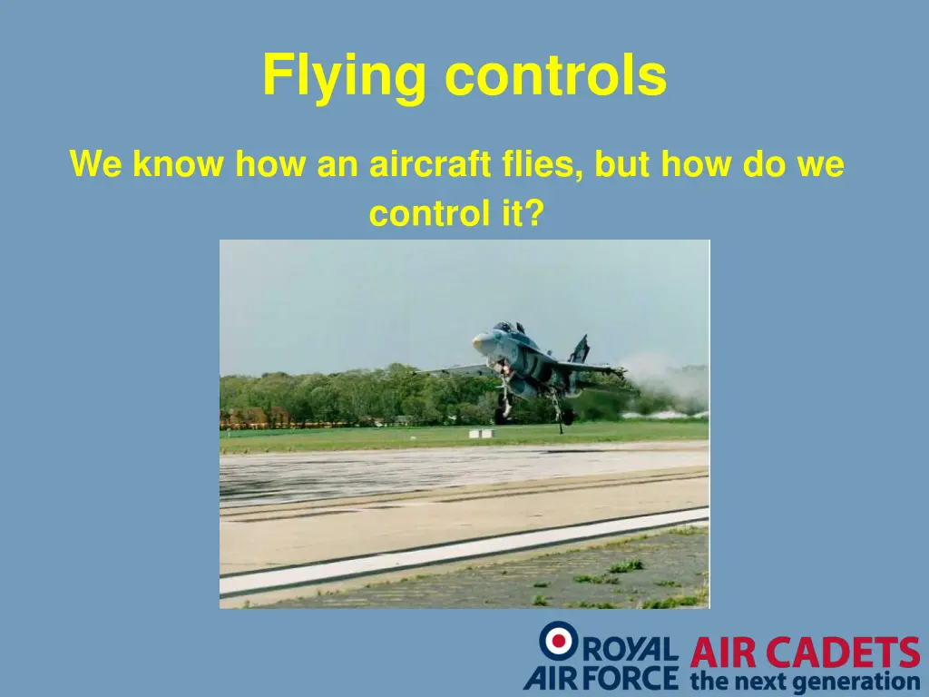 flying controls