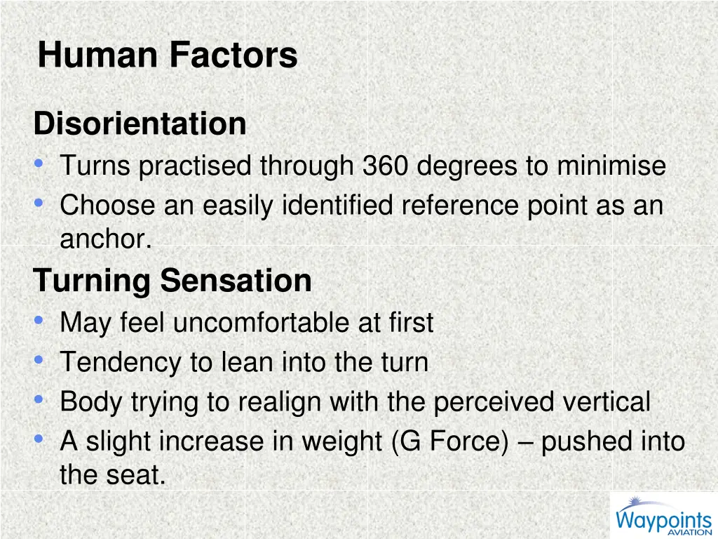 human factors