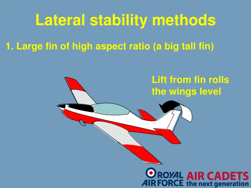 lateral stability methods