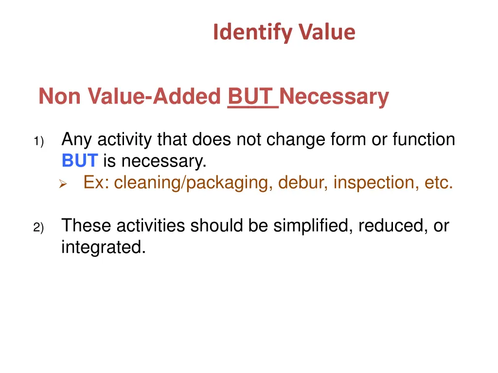 identify value 2