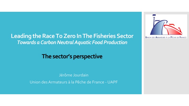 leadingthe race to zeroin the fisheriessector