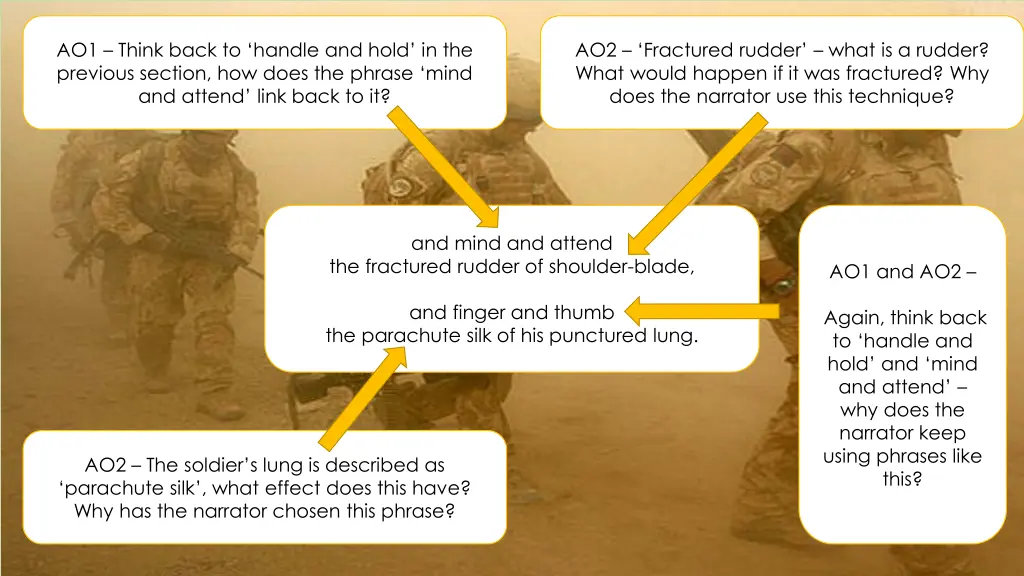 ao1 think back to handle and hold in the previous