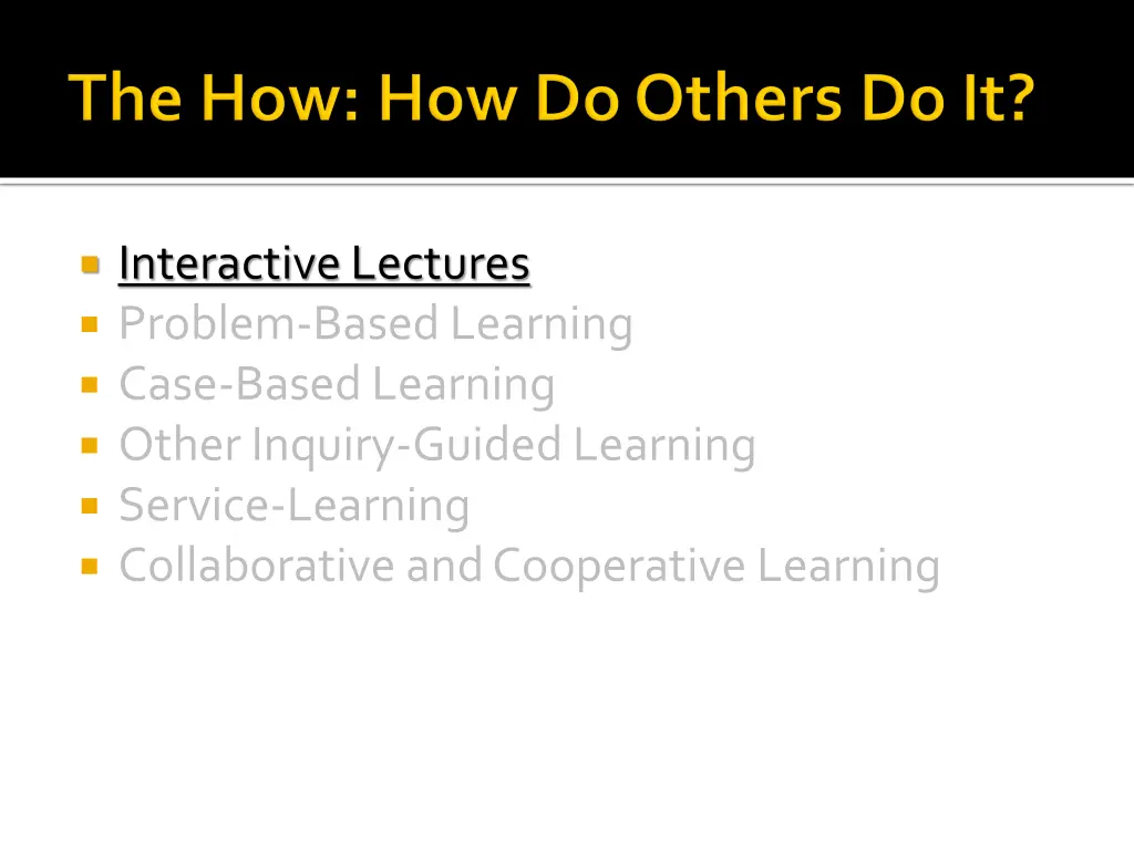 interactive lectures problem based learning case 1