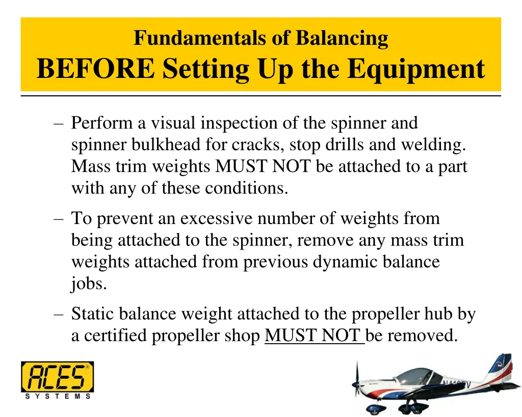 fundamentals of balancing before setting 2