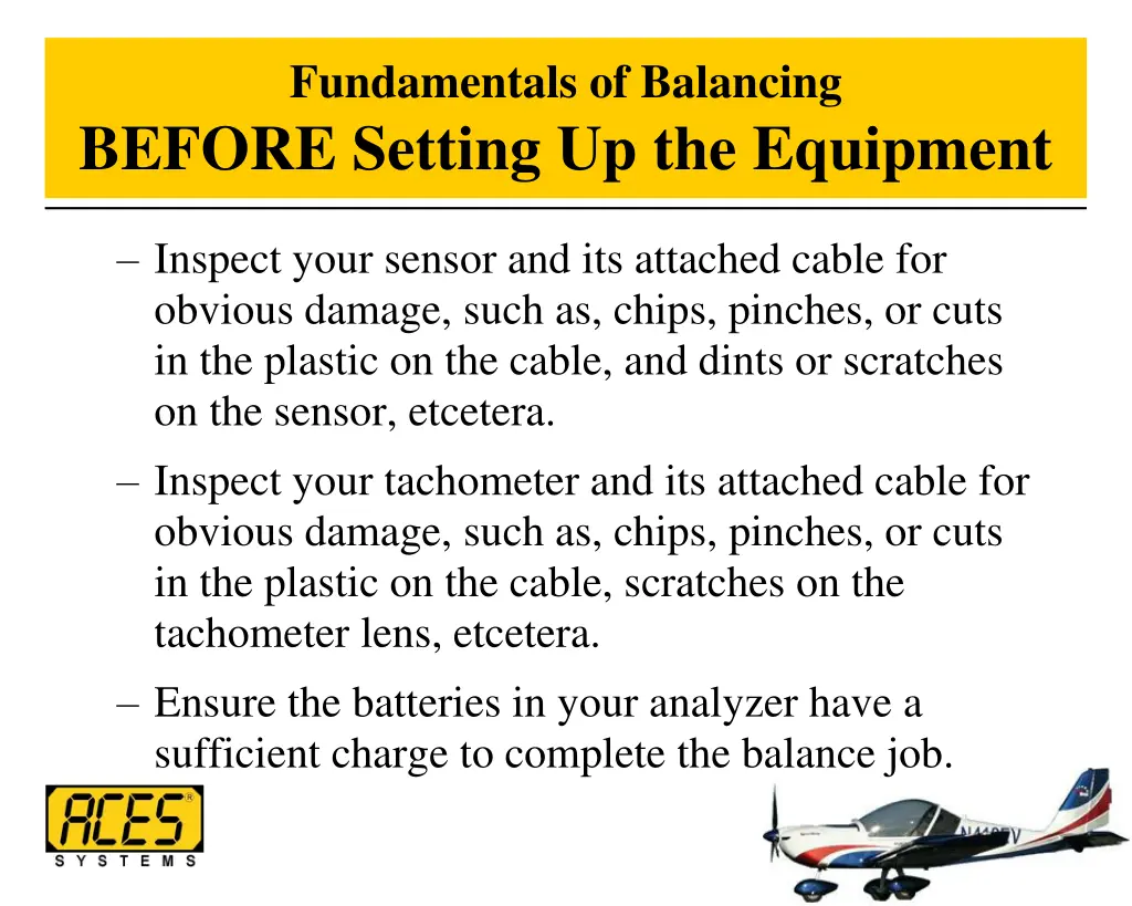 fundamentals of balancing before setting 3