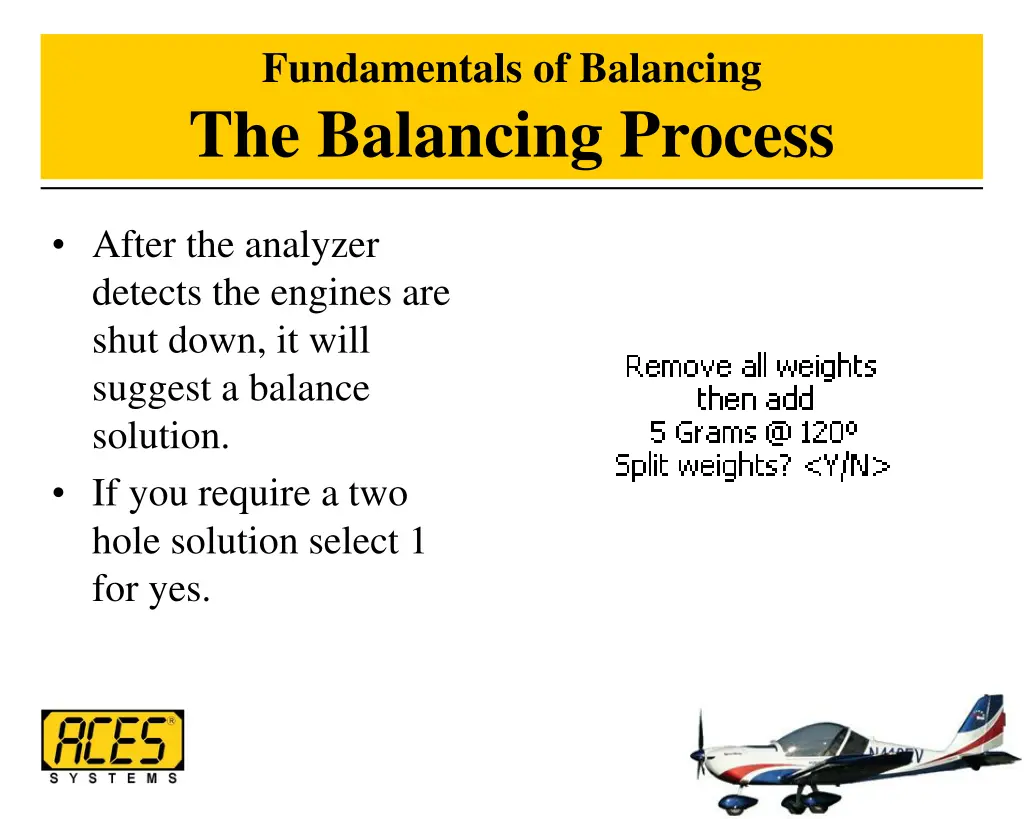 fundamentals of balancing the balancing process 5