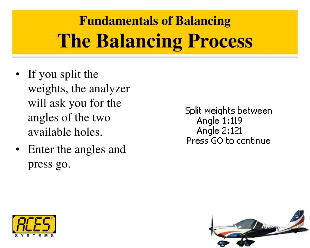 fundamentals of balancing the balancing process 6