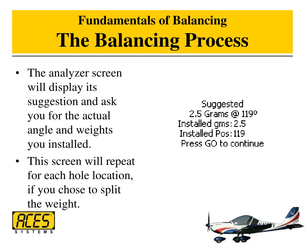 fundamentals of balancing the balancing process 7