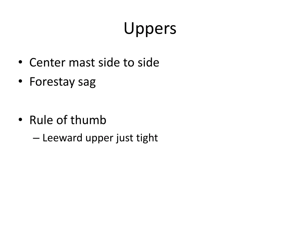 uppers