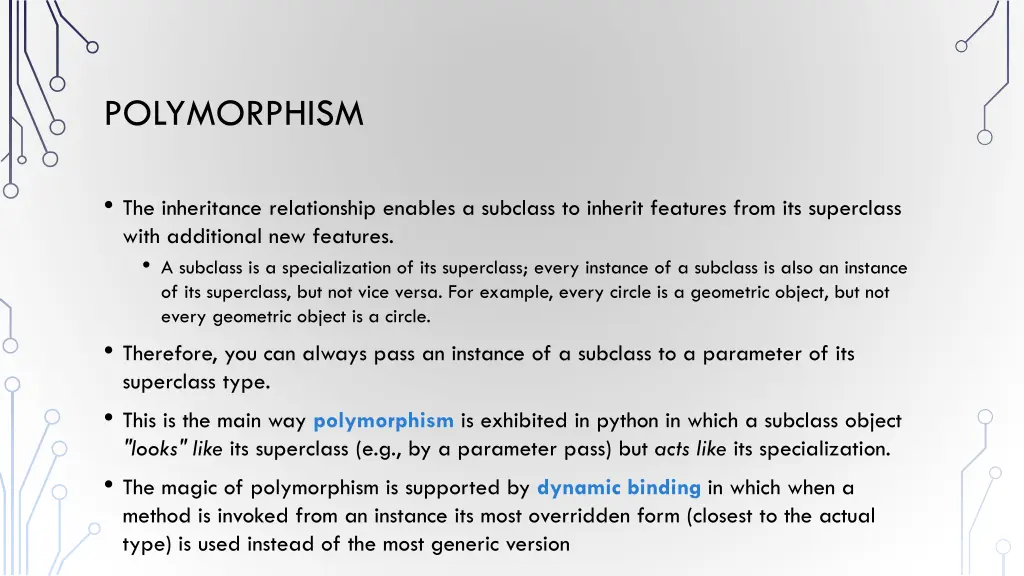 polymorphism