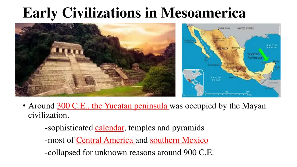 early civilizations in mesoamerica