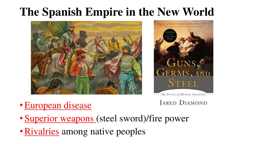 the spanish empire in the new world