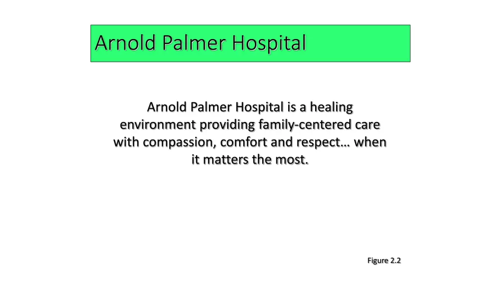 arnold palmer hospital