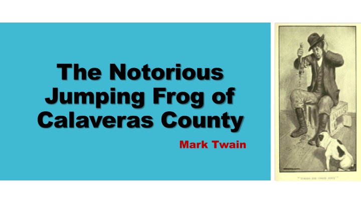 the notorious jumping frog of calaveras county