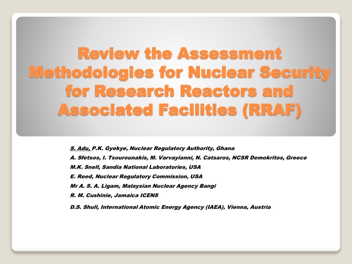 review the assessment review the assessment