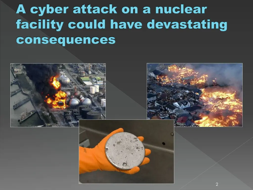 a cyber attack on a nuclear a cyber attack