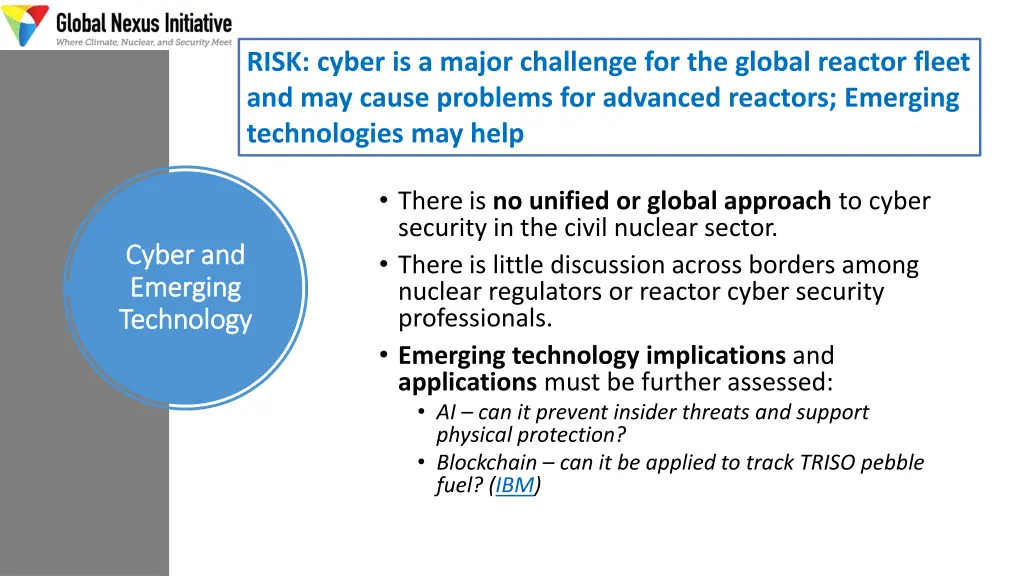 risk cyber is a major challenge for the global