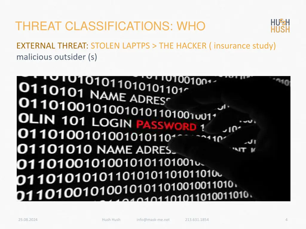 threat classifications who