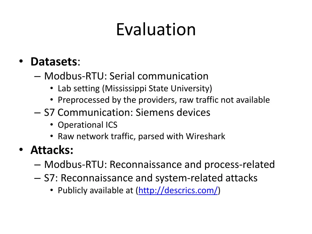 evaluation 1