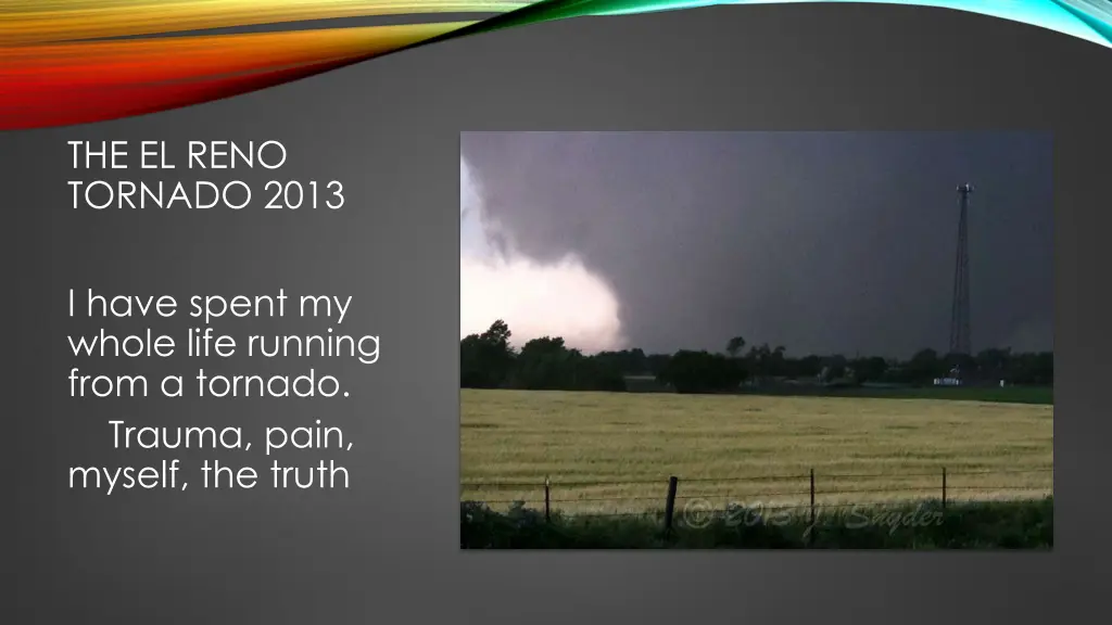 the el reno tornado 2013