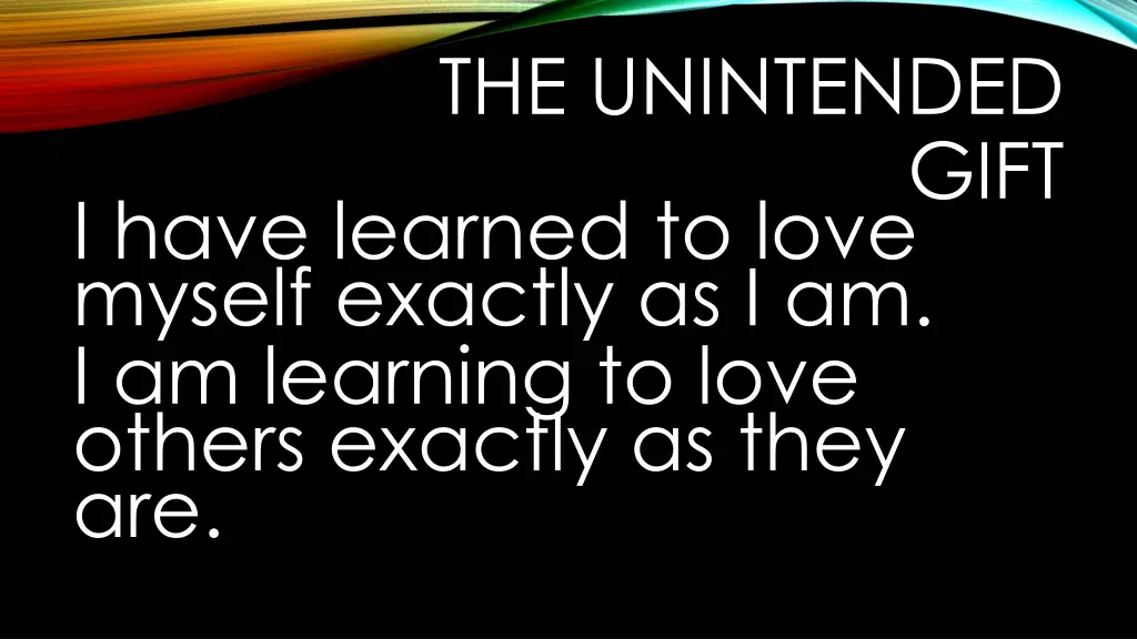 the unintended