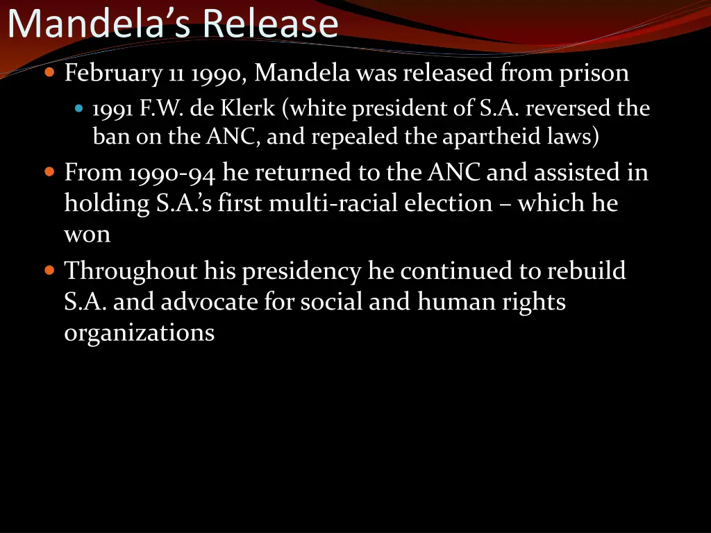 mandela s release february 11 1990 mandela