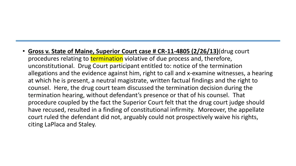 gross v state of maine superior court case