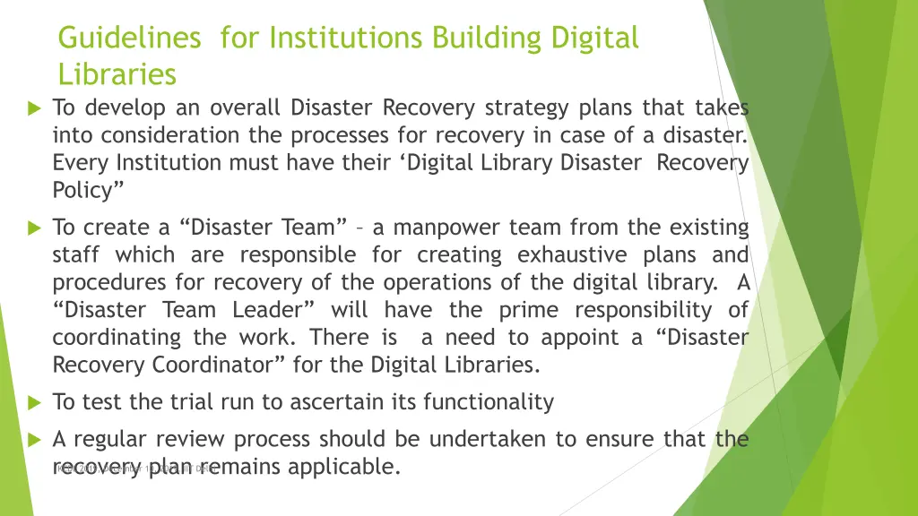 guidelines for institutions building digital