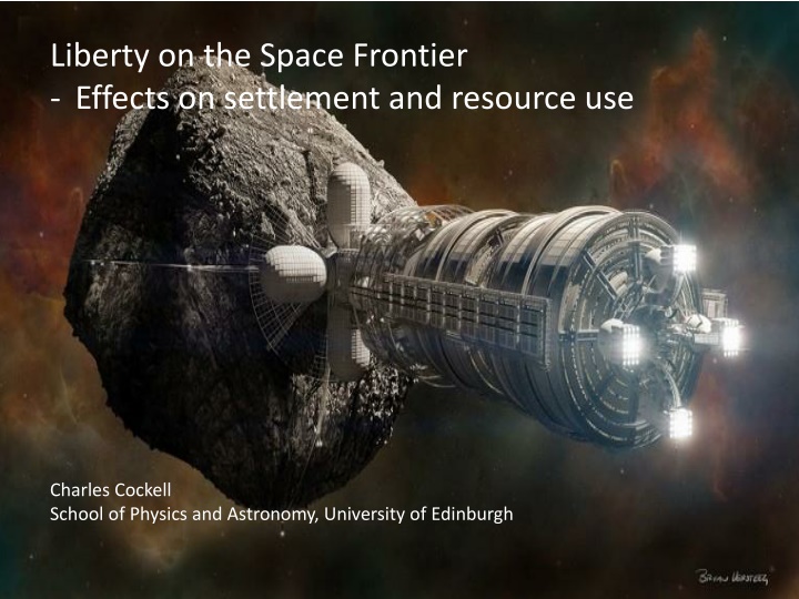 liberty on the space frontier effects