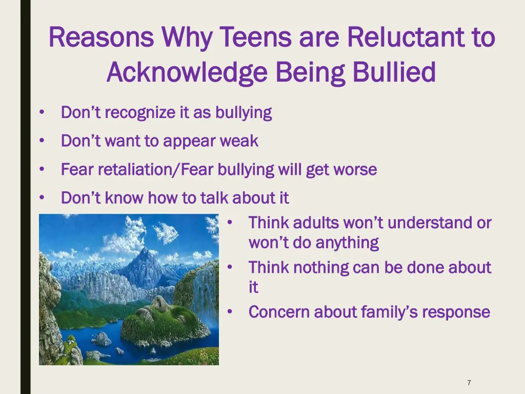 reasons why teens are reluctant to reasons