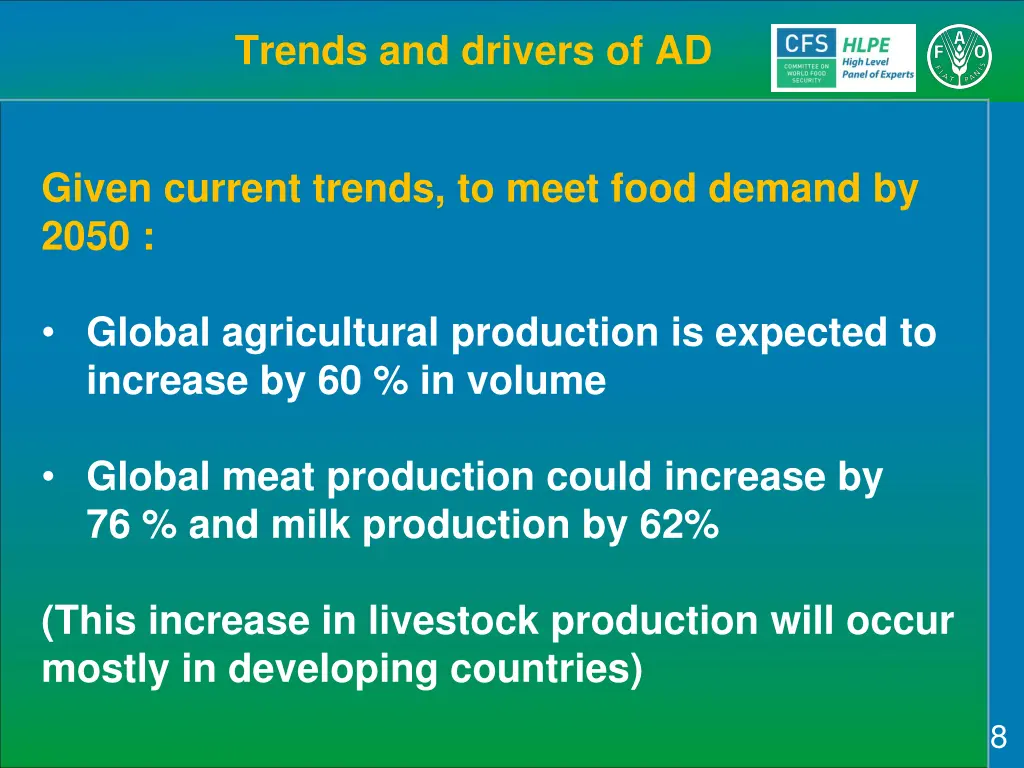 trends and drivers of ad