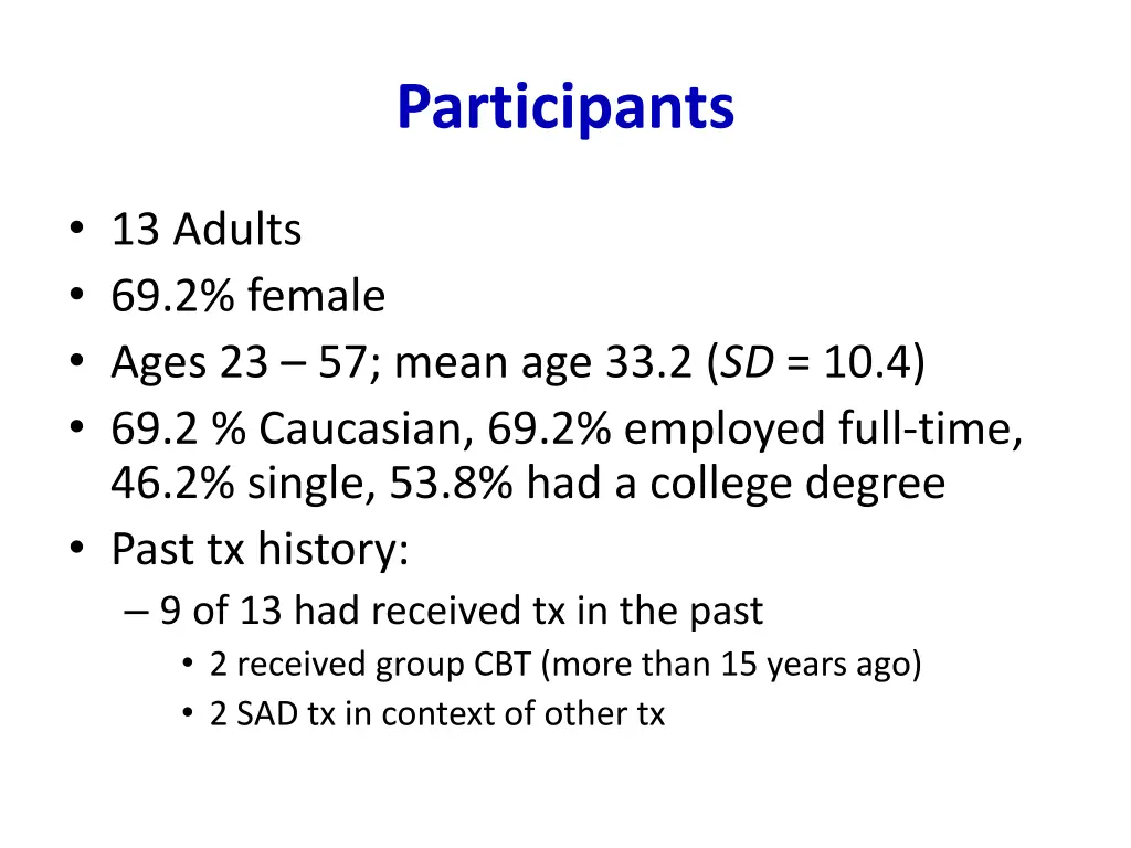 participants 3