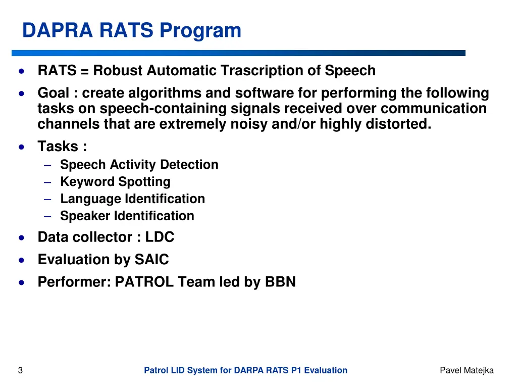 dapra rats program