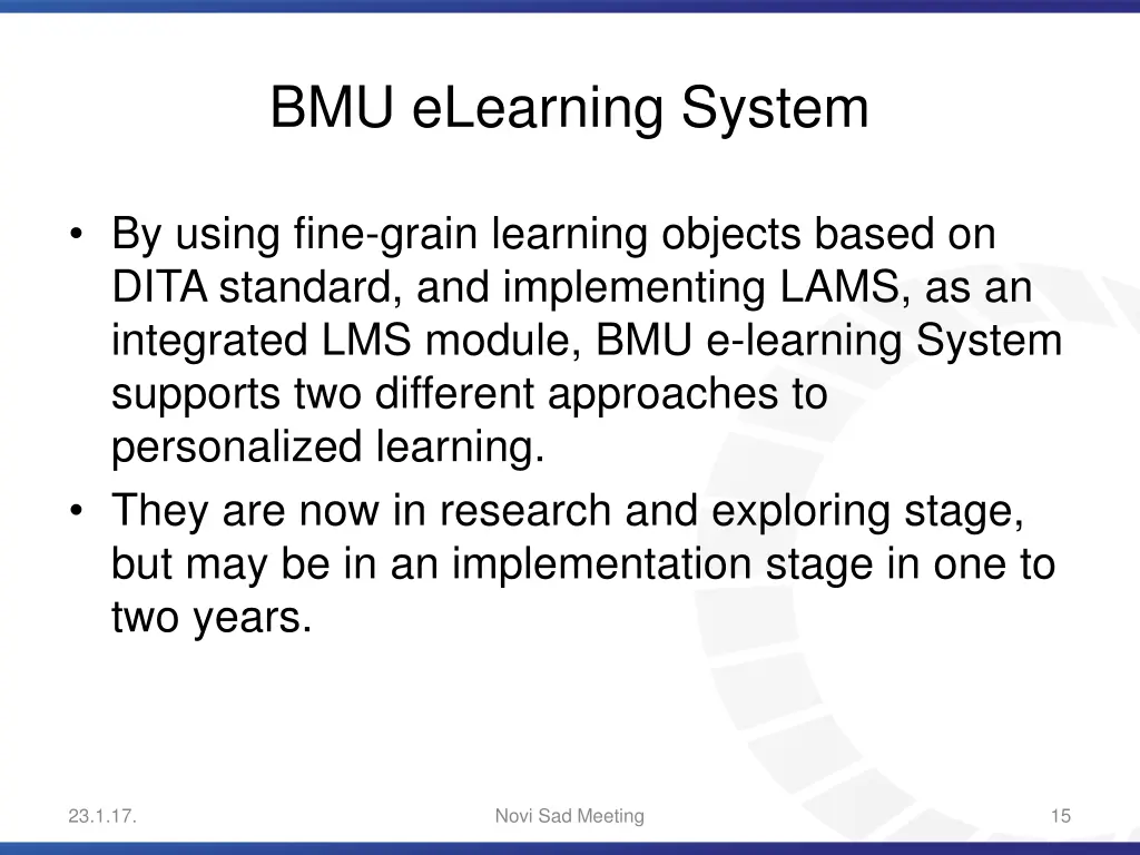 bmu elearning system 1