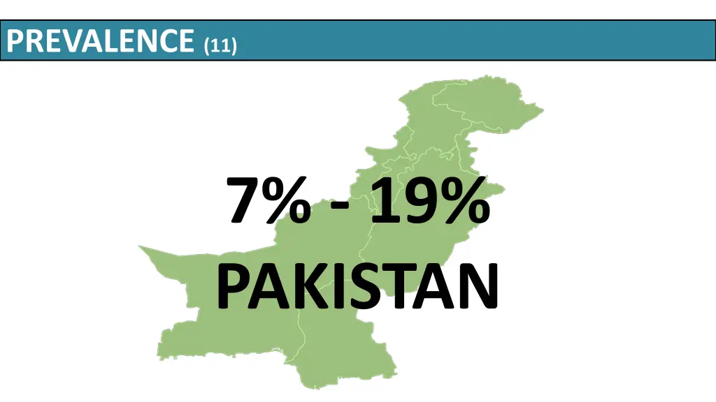 prevalence 11