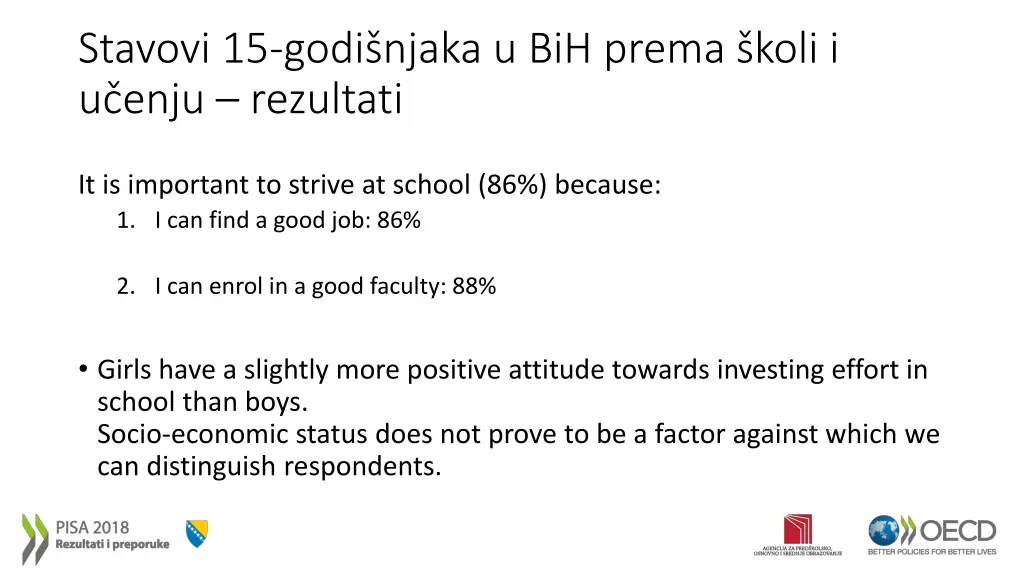 stavovi 15 godi njaka u bih prema koli i u enju