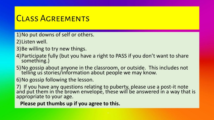 class agreements