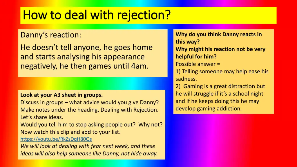 how to deal with rejection how to deal with