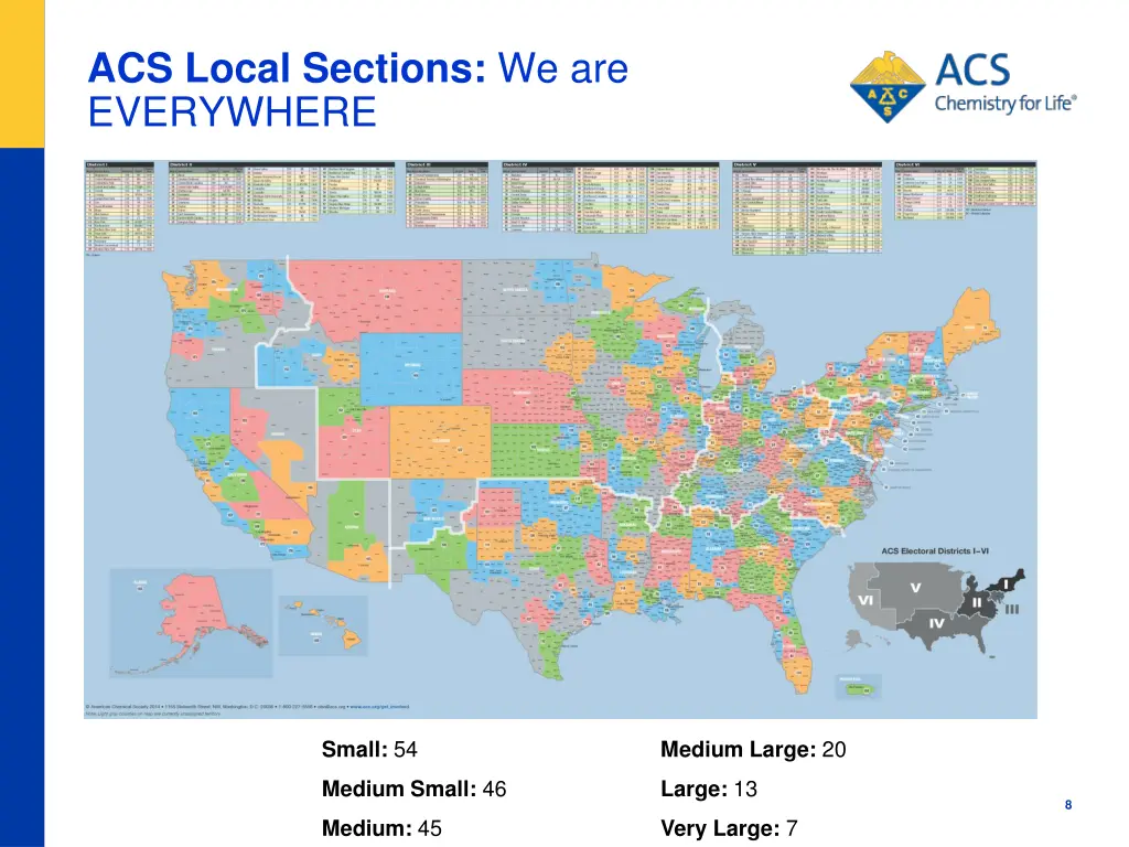 acs local sections we are everywhere