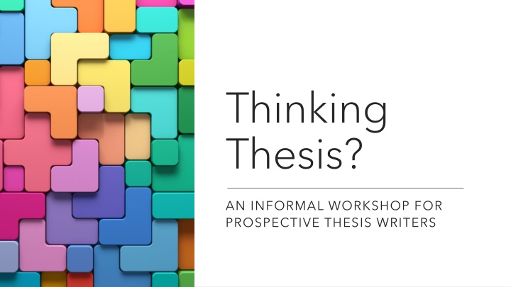 thinking thesis