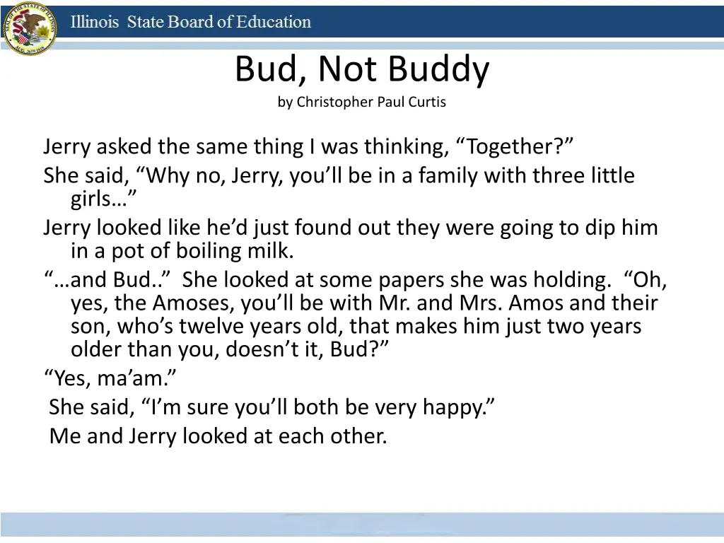 bud not buddy by christopher paul curtis 1