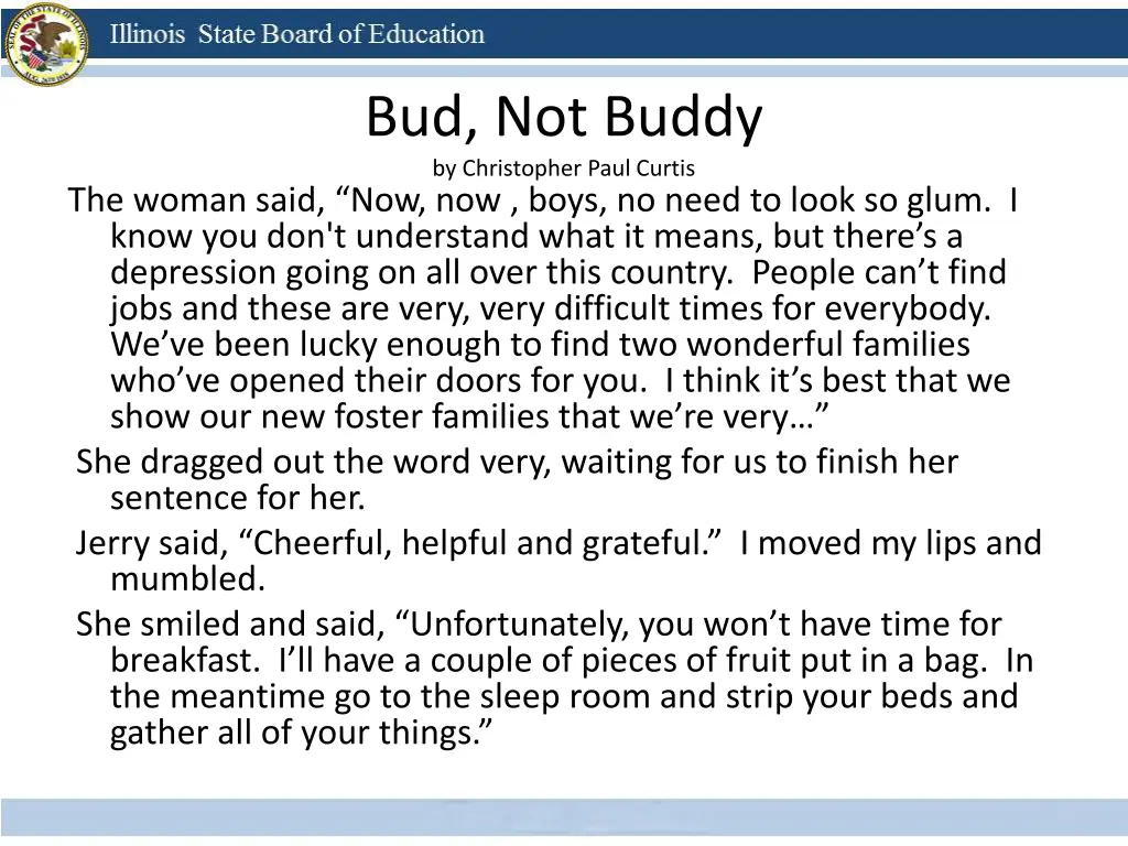 bud not buddy by christopher paul curtis 10