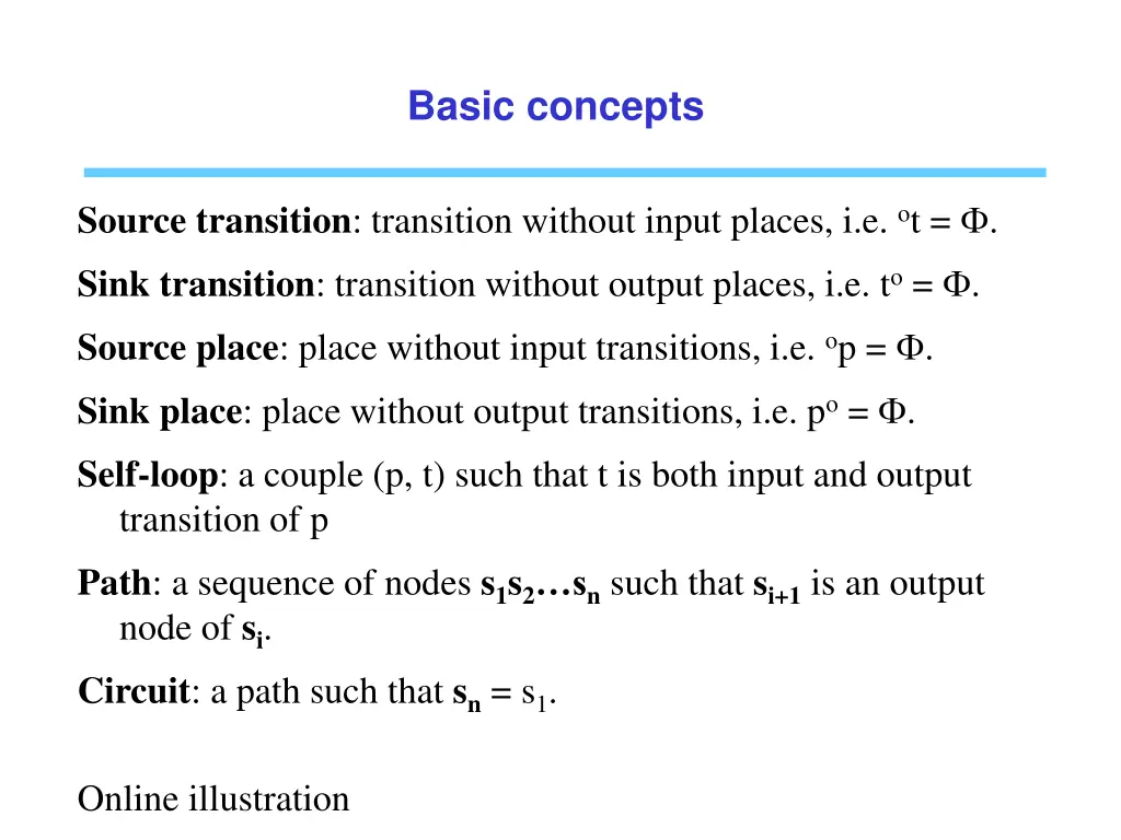 basic concepts