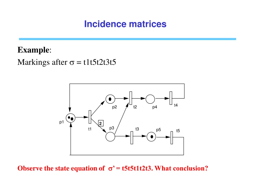 incidence matrices 3