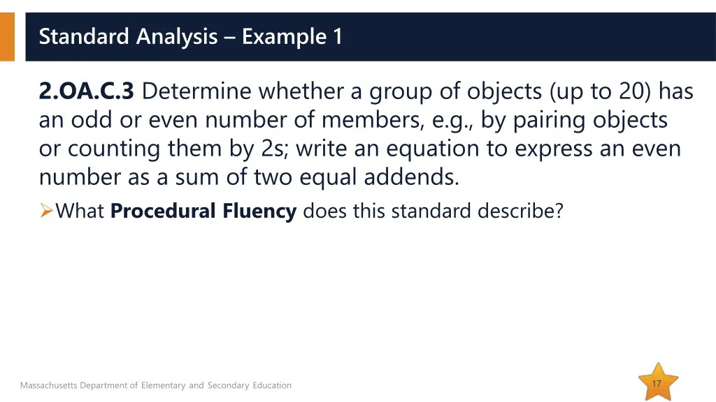 standard analysis example 1 2