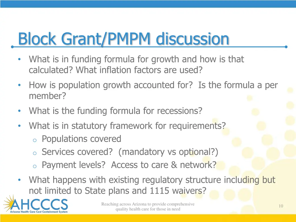 block grant pmpm discussion 1